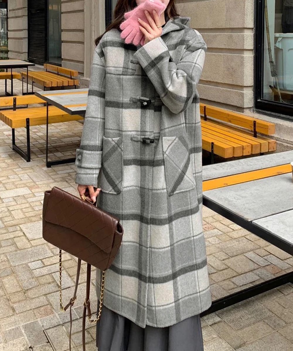 中綿 チェスターコート レディース 韓国 | ミニミニストア