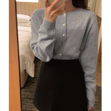 ニットカーディガン レディース 韓国風