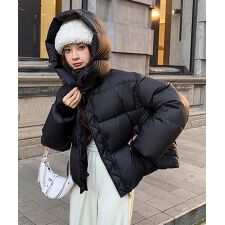 ショート丈ダウンジャケット 中綿ブルゾン