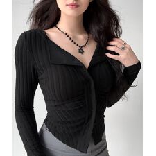 カーディガン 長袖 セクシー 秋冬韓国風