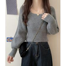 ニットセーター 長袖トップス 韓国風