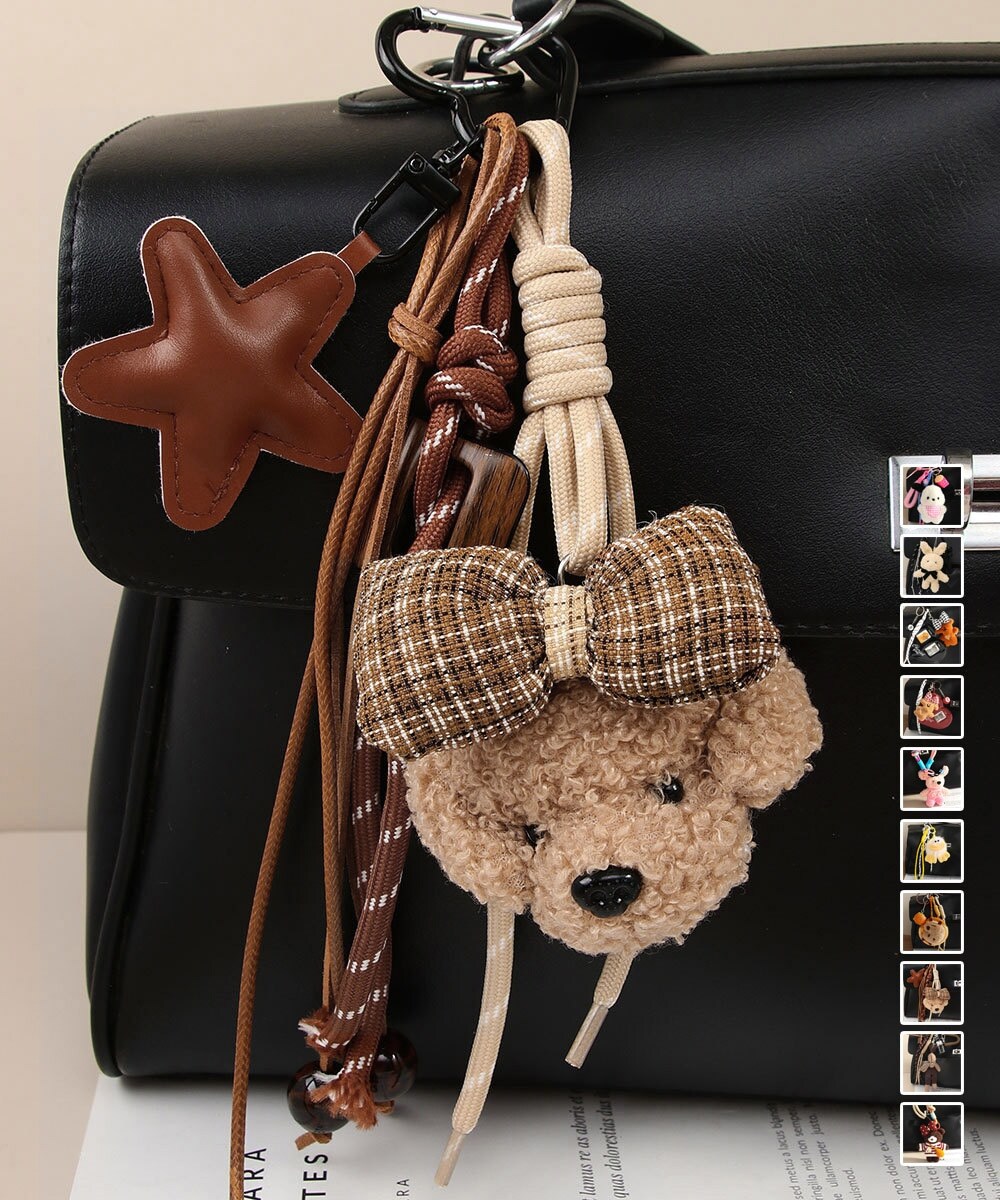 Polo ベア レザー バッグ チャーム | ポロ ラルフ ローレン(POLO RALPH