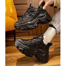 厚底スニーカーレディースダッドスニーカー