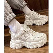 厚底スニーカーレディースダッドスニーカー