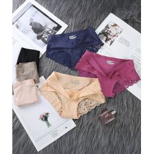 レースショーツ6色セット響かないショーツ