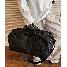 キャリーオンボストンバッグ キルティング