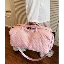 キャリーオンボストンバッグ キルティング