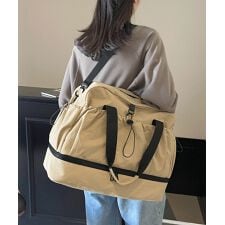 ボストンバッグユニセックストラベルバッグ