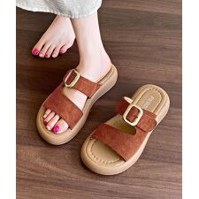 厚底 ミュールサンダル レディース 夏