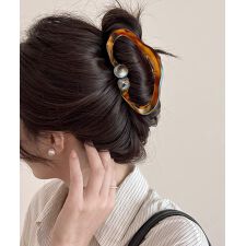 バンスクリップ パールヘアクリップ 新作