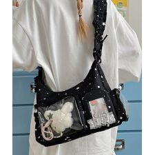 ショルダーバッグ 星柄 痛バッグ 推し活