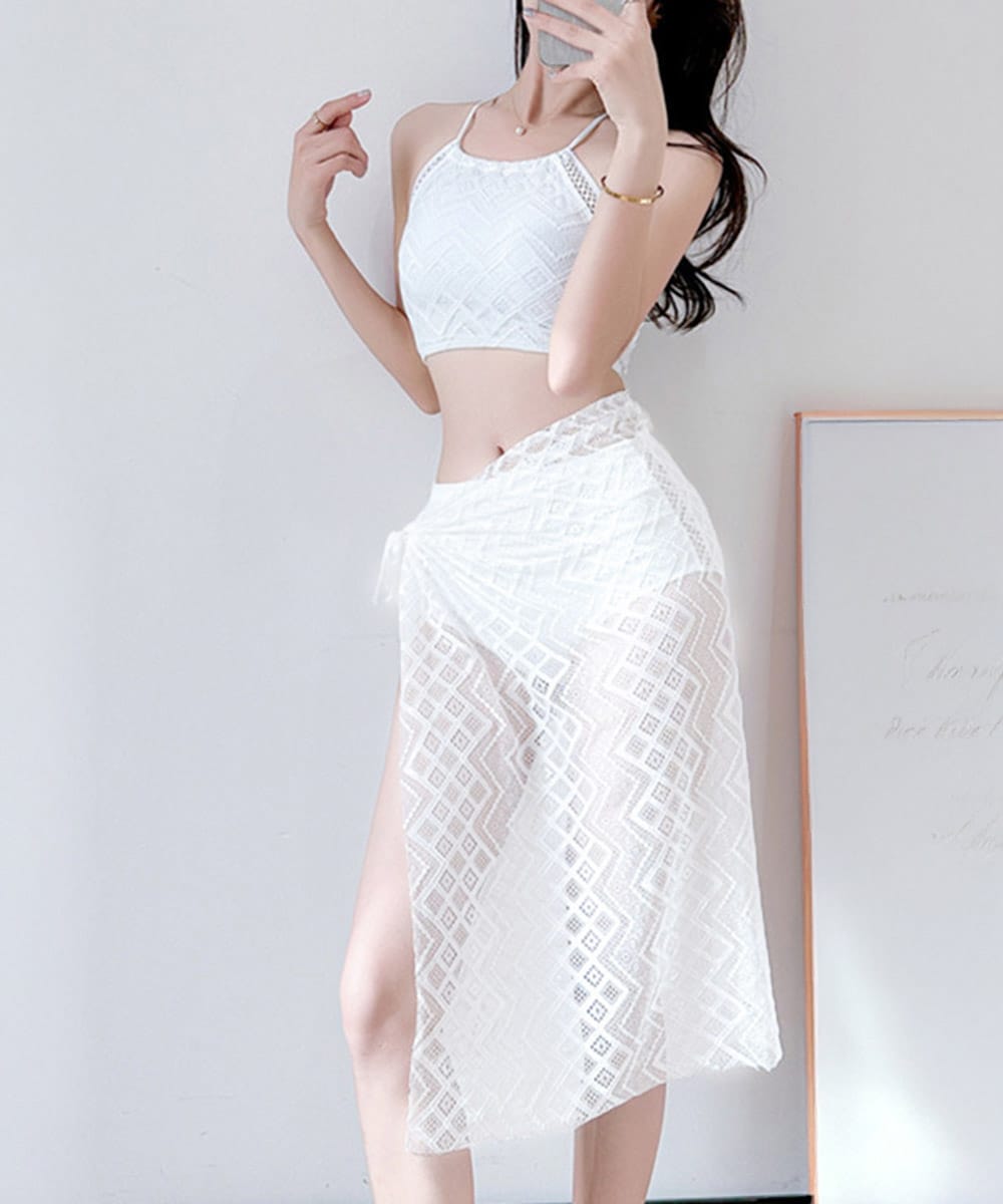 セパレート3点セット水着ハイウエスト美脚 | ミニミニストア