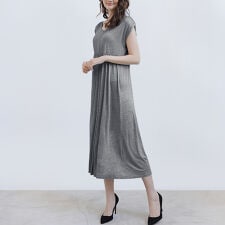 ワンピース ロングワンピース ノースリーブ