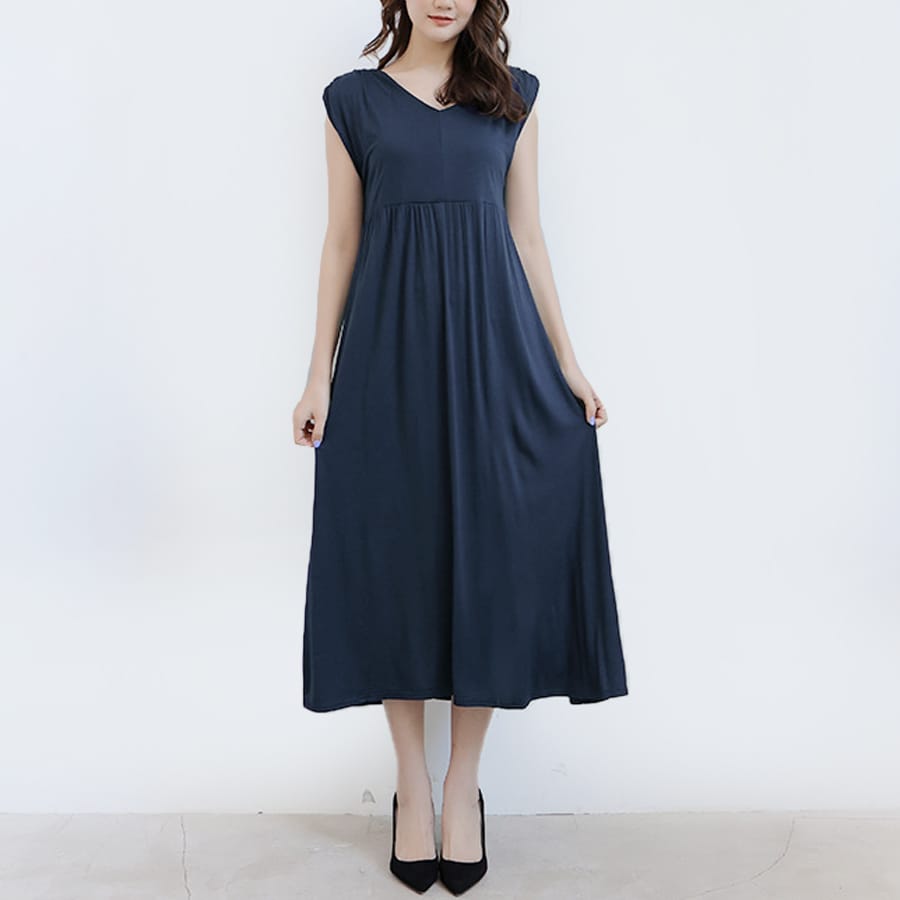 ワンピース ロングワンピース ノースリーブ