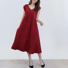 ワンピース ロングワンピース ノースリーブ