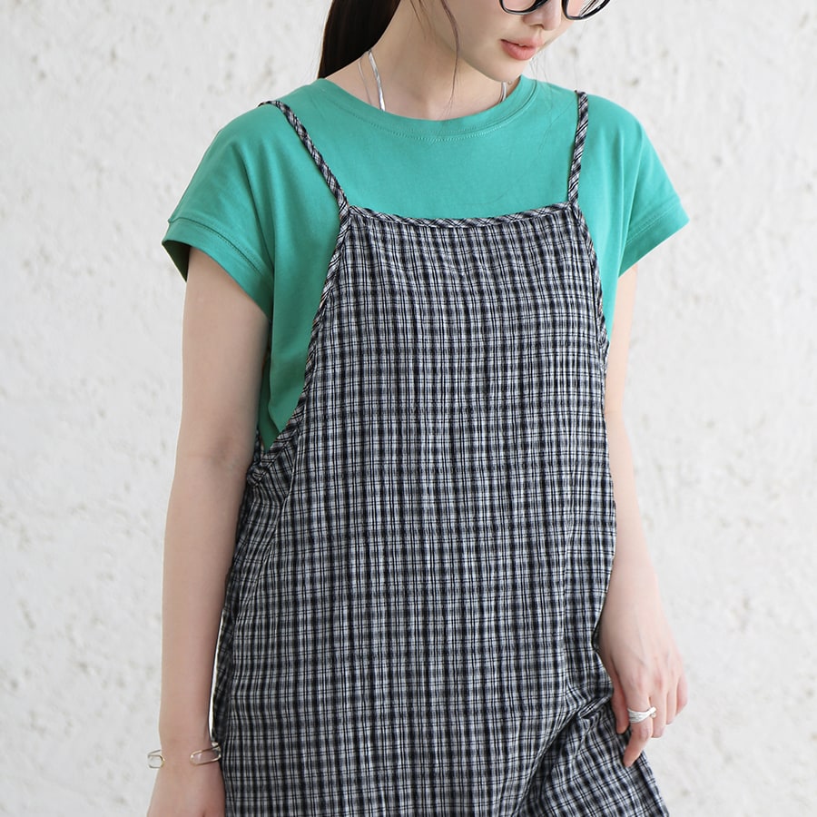 コットン半袖シンプルTシャツ Tシャツ 半袖Tシャツ 半袖トップス