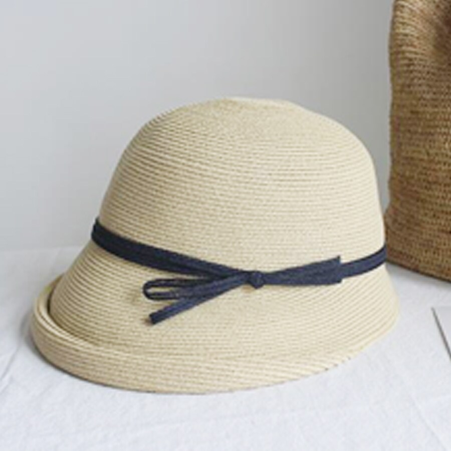 つば広麦わら帽子 麦わら帽子 帽子 日除け帽子