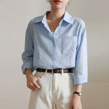 コットン＆麻混シアーシャツ トップス シャツ シンプル