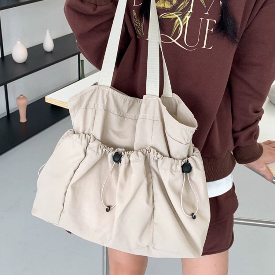 AC12 E SAC ロゴハンドバッグ | アニエスベー アンファン(agnes