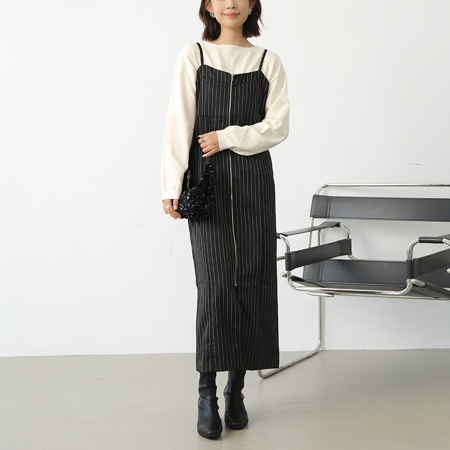 Mila Owen ミラオーウェン - 撥水ドロストナイロンサロペット Mila Owen｜撥水ドロストナイロンサロペット | Rakuten Fashion