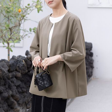 EhlbNŏiɃIP[WV[ɑ劈􂷂AE^[gbvXVoBVvȃfUCȂ蔲DJ[WJŃK[[vXBɈꖇHD邾ŃIVxAbv閜\ACełBӂƍL▭ȏ䊴̓X^CAbvʂQłIJ[WĴߍ킹{gX͑Iт܂BꖇΕLV[Ŋ􂷂邱ƊԈႢȂBV[Y߂̃AE^[gbvXłIJ[O[W/lCr[/ubN/x[W/O[i̐F͕BQƂBTCY:P(cm)yMz67cm/g65cm/42cm/43cmyLz69cm/g67cm/44cm/44cmH̊֌WAe̐ӏ(u)y}3cmzx͌덷̋e͈͂ƂĒĂ܂Bfރ|GXe80E[16E|E^4nӂLkȂȂnȂYChinafg166cm(pTCYM)Gߏt//H