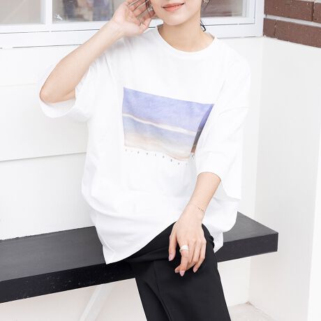 CɂȂ邨KJo[郍Oȏ䊴ƂƂVGbgłƃtɂȂČx[VbNȃvgTVcVoIVvȂlJWAȃvgfUCɂčꖇłBJWAV[ŕLp܂IƂEhlbN▭ȃoXoIƊ炩ȔǴAySn̐nłBR[fBl[gŃI[V[Yp܂BTVcƂẴCgłȂAd˒łp̂Bǂȃ{gXɂ킹₷A񂵗͂̂闊ꖇłBccccccccFӂLkF₠蓧FȂnFȂ|PbgFȂfFg166cm(pTCYM)G ߁Ft/ĐYFChinacccccccc