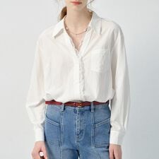 選べる2TYPEレースデザインシャツ