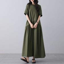 フレアロングワンピース
