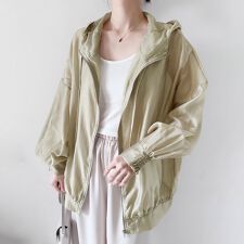 オーバーサイズシアーパーカ