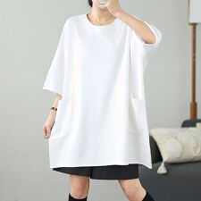 五分袖ビックシルエットTシャツ