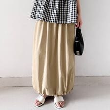 バルーンロングスカート