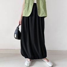 バルーンロングスカート
