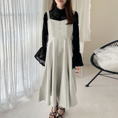 y₩ŏiȈۂ^eBA[hfUC̃Os[XłBɂ͕񂾃{^ƁAؚȌRtF~jȕ͋CoBEGXg̃{ŃVGbg̒\ŁAl̑̌^ɎRƃtBbg܂BӂƍLeBA[hXJ[g͓тɗhA炵Ă܂BƂG̑fނŁAG߂Kɉ߂ꒅB1ŃR[fAĂɉfACełBJ[CgO[/CgJ[L/u[/ubNi̐F͕BQƂBTCY:P(cm)yMz87cm/g47cm/EGXg35cm/150cmTXy_[̓{^ɂĒ2iKɒ߉\łBH̊֌WAe̐ӏ(u)y}3cmzx͌덷̋e͈͂ƂĒĂ܂Bfރ|GXe100%nӂLkȂȂnȂYChinafg160cm(pTCYM)Gߏt//H