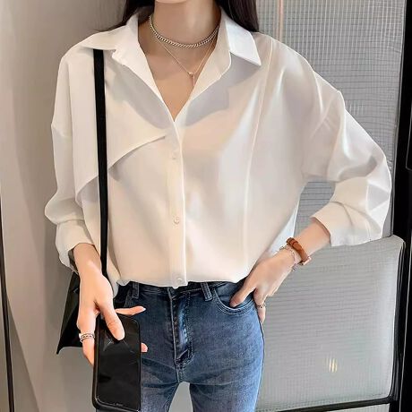 ƌy|GXefނŁAtHɂ҂ȒVcBƂgƃhbvV_[ŁÂ邱ȂX^CBx[VbNȃfUCȂÃ^bN␞̃EhJbg肰Ȃ|CgɁBpcɂXJ[gɂ킹₷AItBXx܂ŕL􂵂܂Bꖇ͂AHDƂĂg钅񂵗͂̍ACełBJ[zCg/_[NO[/x[Wi̐F͕BQƂBTCY:P(cm)yMz60cm/g56cm/53cm/45cmH̊֌WAe̐ӏ(u)y}3cmzx͌덷̋e͈͂ƂĒĂ܂Bfރ|GXe100%nLkȂnȂYChinafg162cmipTCYMjGߏt/H