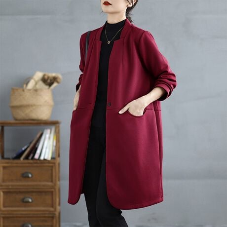 m[J[dlۓIȃOR[gB񌳂̂ƂCACi[ANZT[Ă܂Btg̓VO{^ŁA~j}ȔoBobNɂ̓Z^[V[ƃxgŁA₷Ɨ̊𗼗B|PbgtŎpB_炩ȑfނŒSnKBpcɂXJ[gɂ킹₷AIIt킸􂷂ꖇłBJ[ubN/Cbh/lCr[i̐F͕BQƂBTCY:P(cm)yLz90cm/g52cm/39cm/55cmyLL/XLz91cm/g54cm/40cm/56cmH̊֌WAe̐ӏ(u)y}3cmzx͌덷̋e͈͂ƂĒĂ܂Bfރ|GXe95%E|E^5%nӂLk₠聚ȂnȂYChinafg165cmipTCYLjGߏt/H