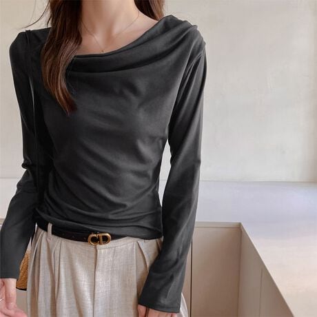 _炩ȃh[vlbNۓIȁAtF~jȒgbvXB񌳂ɎRȗ̊܂AlbNXƂ̑QBXgb`̂fނŁAtBbgƉK𗼗BnȂłɂAtH~ƃOV[Y􂵂܂B|PbgȂ̂\ŁAVGbgL[vBfjXJ[gAChpcƂDŁAIIt킸񂵉\BꖇŒfAgȂ閜\gbvXłBJ[ubN/zCg/_[NO[/R[q[/CgO[i̐F͕BQƂBTCY:P(cm)yMz54cm/g43cm/39cm/59cmyLz55cm/g45cm/40cm/60cmyLL/XLz56cm/g47cm/41cm/61cmH̊֌WAe̐ӏ(u)y}3cmzx͌덷̋e͈͂ƂĒĂ܂Bfރ[95%E|E^5%nӂLk聚nȂYChinafg160cmipTCYMjGߏt/H