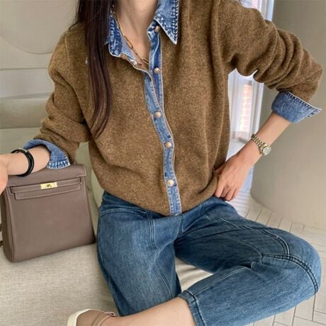 fjVc̃C[hfUC͂̒jbggbvXłB݌⑳AɃfjfނ炢Ad˒̂ȂꂽۂɁBtgɂ̓{^{AANZgƂĂ@\܂B⑳̐؂ւ̊𐶂ݏoAVvȂ݊̂ꖇBpcɂXJ[gɂ킹₷AIIt킸􂵂܂BꖇŒffUCȂ̂ŁAZ̎ZR[fɂ߂łBG߂̕ςڂɂd󂷂A񂵗͂̍gbvXłBJ[AbVO[/CgO[/_[NO[/lCr[/uEi̐F͕BQƂBH̊֌WAe̐ӏ(u)y}3cmzx͌덷̋e͈͂ƂĒĂ܂Bfރ[50%EiC30%E|GXe20%nӂLk聚ȂnȂYChinafg160cmipTCYt[j