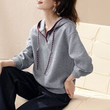 配色デザインパーカー