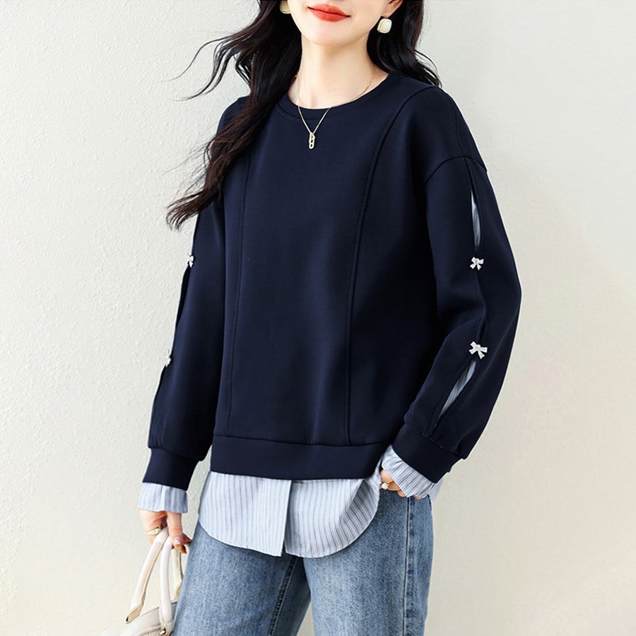 WEREHOUSE BEAMSBOY別注 ラグランスウェット WAREHOUSE × BEAMS BOY ／ セコハン4本針 ラグラン