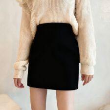 シンプルタイトミニスカート