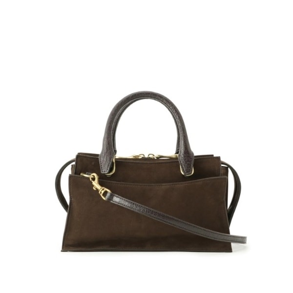 【美品】HIROFU ヒロフ ベリーナ レザー ハンドバッグ Hロゴ フォーマル HIROFU ヒロフ ベリーナ レザー ハンドバッグ Hロゴ フォーマル