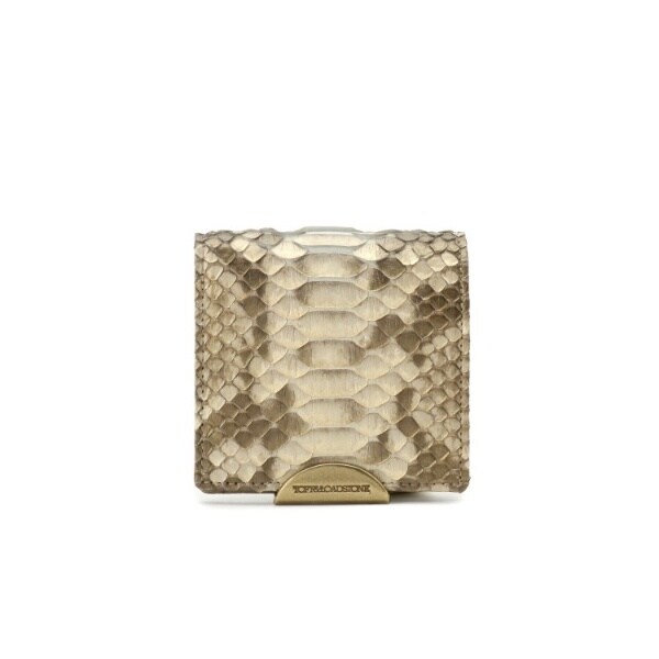 [�}���C]Demi Wallet Diamond Python�i�f�~ �E�H���b�g �_�C�������h�p�C�\���j/�g�t�A���h���[�h�X�g�[���iTOFF&LOADSTONE�j �S�[���h�i007�j