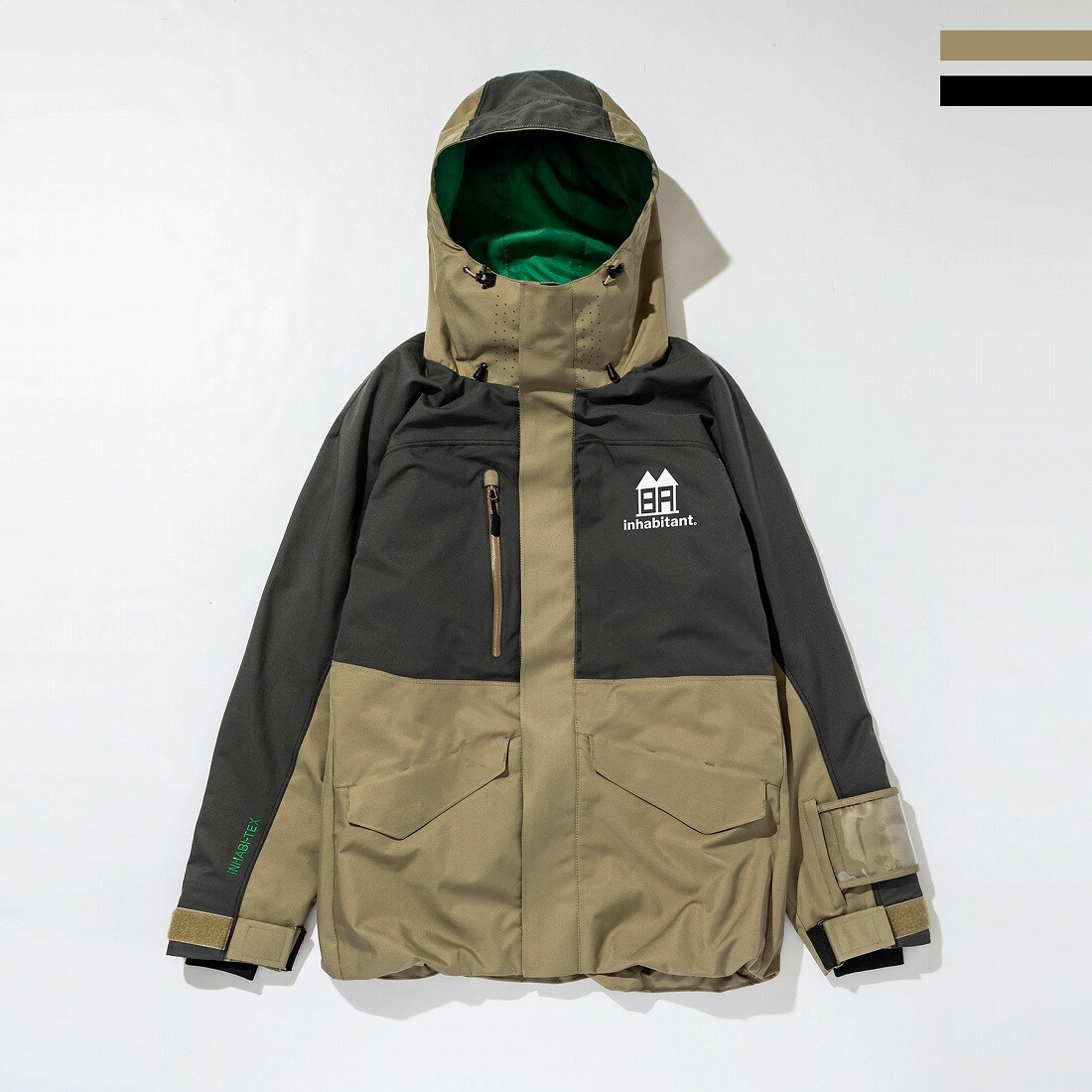 inhabitant(インハビタント)ECO polyester Twill 2L JK