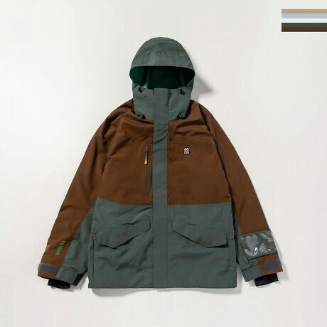inhabitant INH FULL-ZIP JACKET/スノーボード・スキーウェア/耐水/撥 