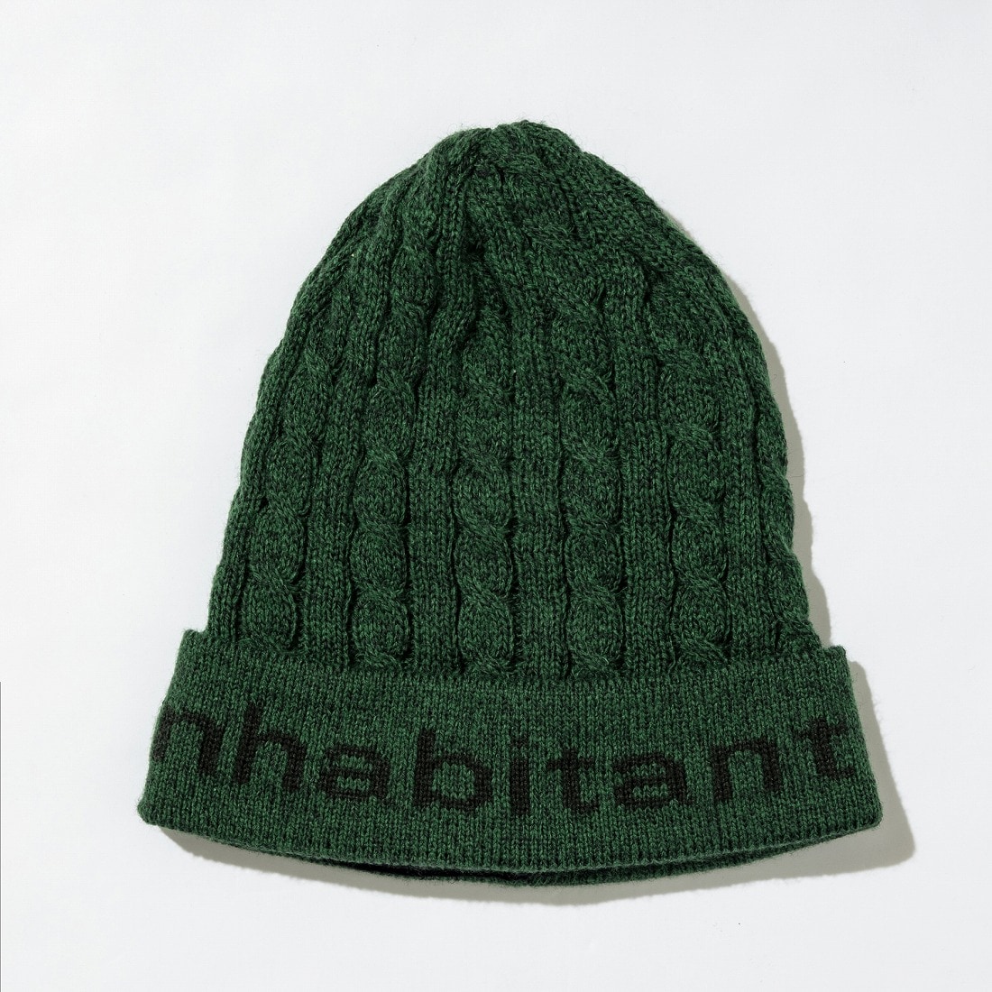 [�}���C]inhabitant Fishermans Watch Cap �j�b�g�X/�j�b�g�L���b�v/�r�[�j�[/�C���n�r�^���g�iinhabitant�j GREEN