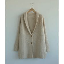 【DECADE CLASSIC】カシミヤ100％　ニットカーディガン