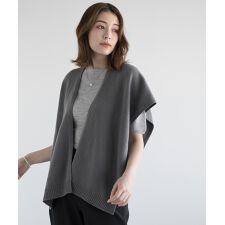 【DECADE CLASSIC】ウール100％　カラーニットショール