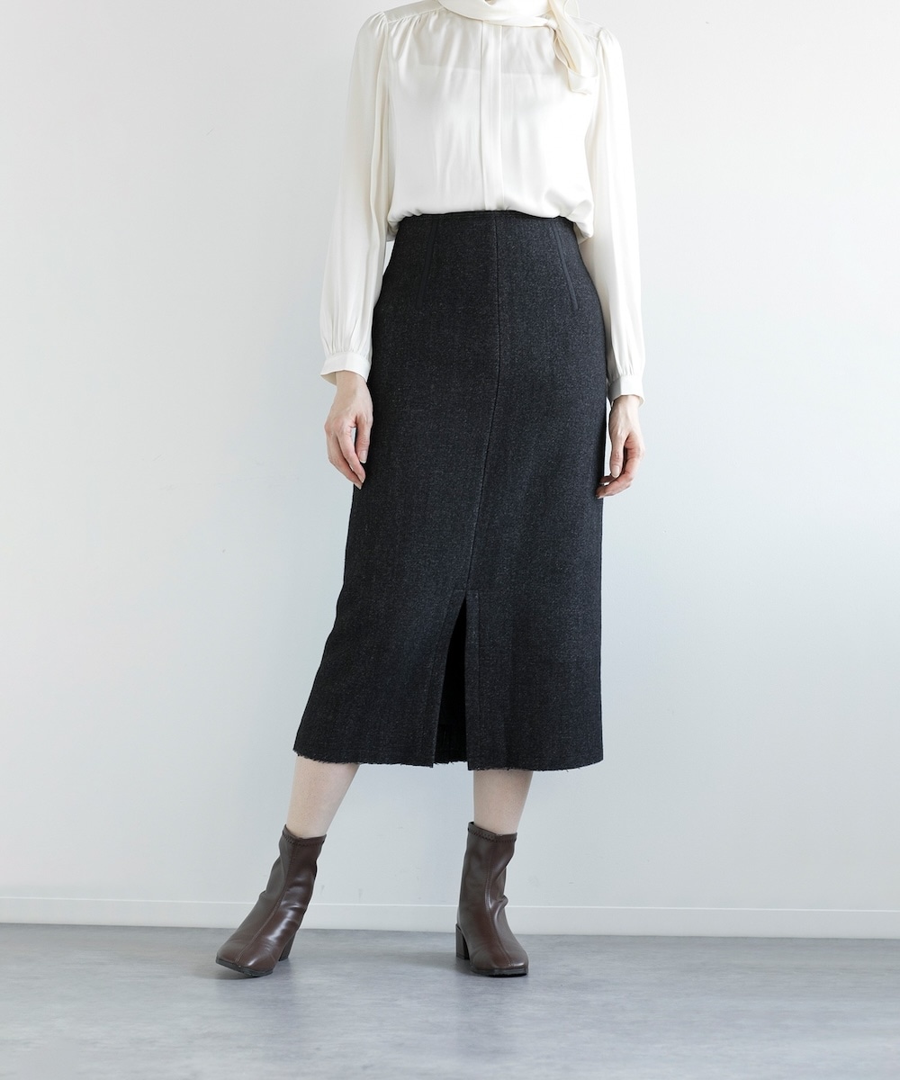 ディケイドクラシック（DECADE CLASSIC）/【DECADE CLASSIC】ウールAラインスカート DECADE CLASSIC】ウールAラインスカート | ディケイドクラシック