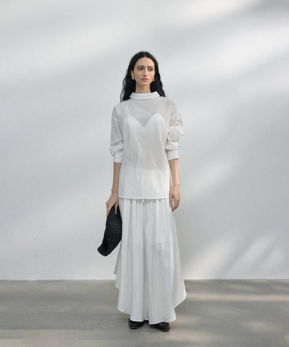 SLOBE IENA margaux flowerwestern シャツ コラボ margaux/マルゴー flower western シャツ | スローブ イエナ(SLOBE