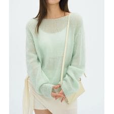 DECADE CLASSIC シアーニットプルオーバー